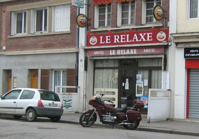 a bar or tabac in an unknown town of norther france